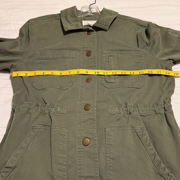 Caslon Olive Utility Jacket with Pockets - Picture 8 of 10